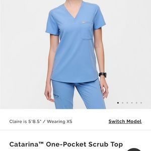 Women’s FIGS S/M set- ceil blue